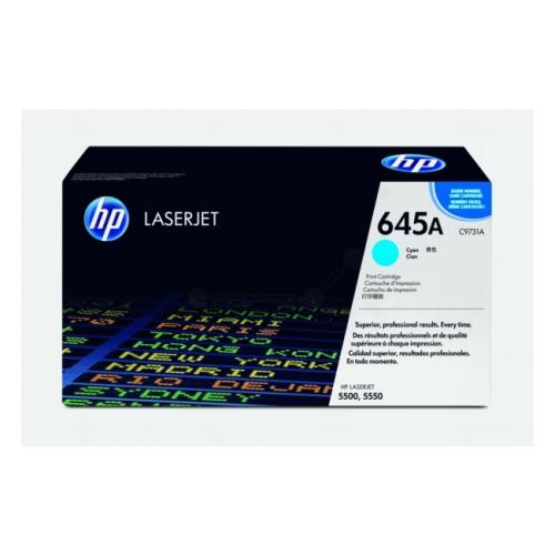 HP cartuccia toner C9731A, 645A ciano
