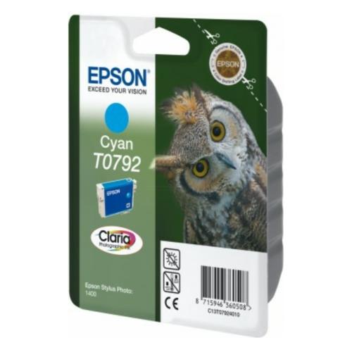 Epson cartuccia C13T07924010, T0792 ciano