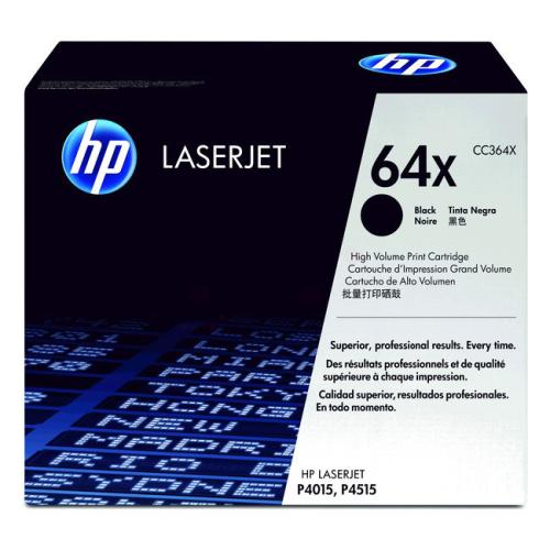 HP cartuccia toner CC364X, 64X nero (alta capacità)