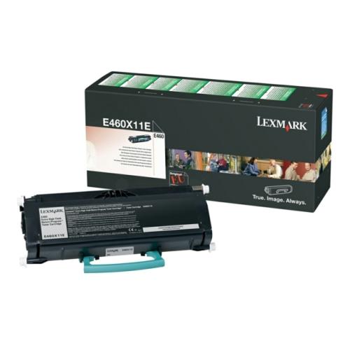 Lexmark cartuccia toner E460X11E, 0E460X11E nero (Return, alta capacità)