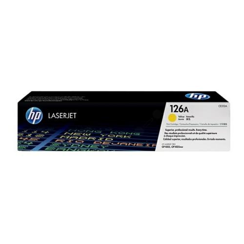 HP cartuccia toner CE312A, 126A giallo