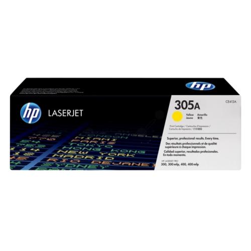 HP cartuccia toner CE412A, 305A giallo