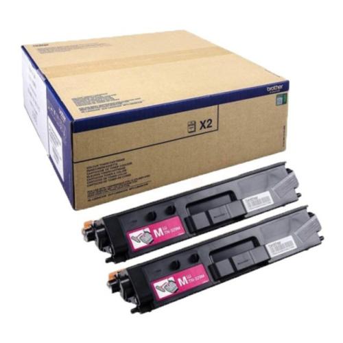 Brother cartuccia toner TN329MTWIN magenta (Pacco Doppio, alta capacità)