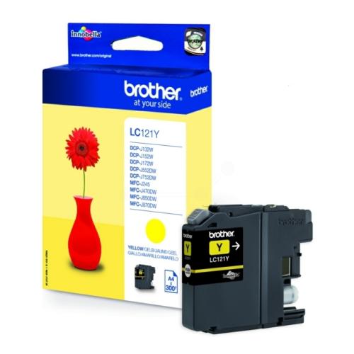 Brother cartuccia LC121Y giallo