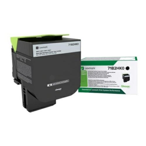 Lexmark cartuccia toner 71B2HK0, 071B2HK0 nero (Return)