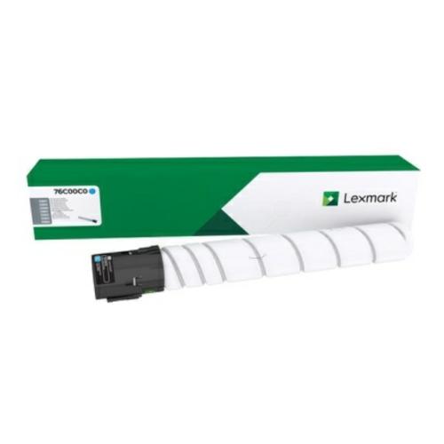 Lexmark cartuccia toner 76C00C0, 076C00C0 ciano