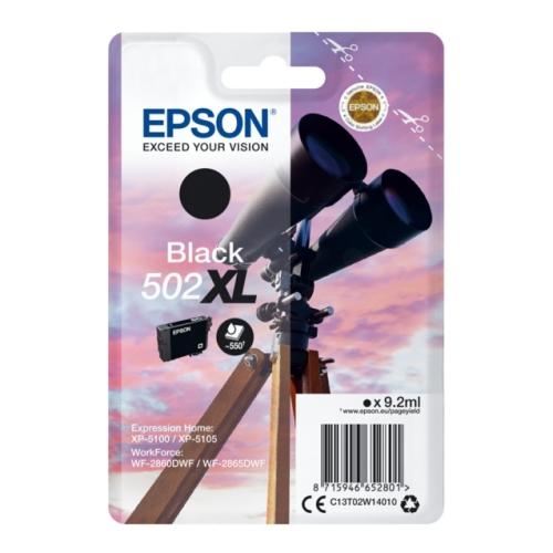 Epson cartuccia C13T02W14010, 502XL nero (alta capacità)