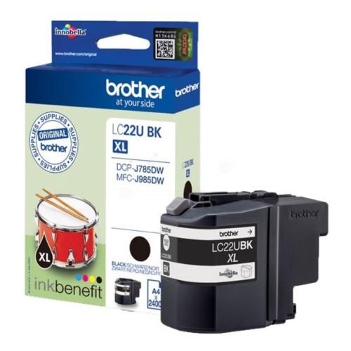 Brother cartuccia LC22UBK nero