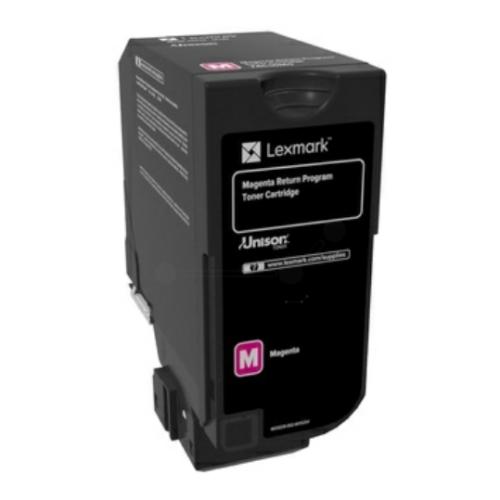 Lexmark cartuccia toner 74C2HM0, 074C2HM0 magenta (Return)