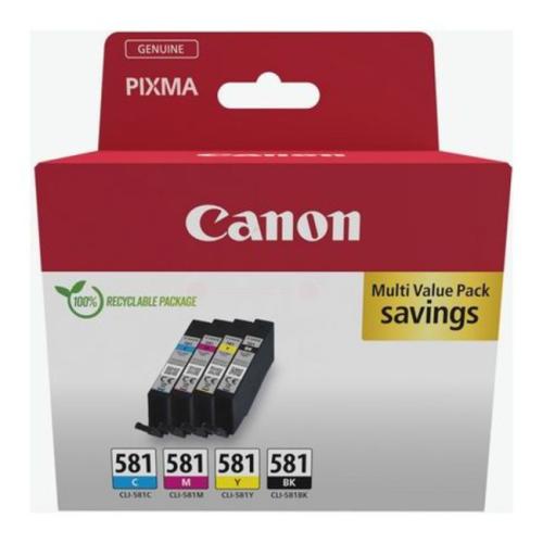 Canon cartuccia 2103C004, CLI581 nero / ciano / magenta / giallo (multipack)