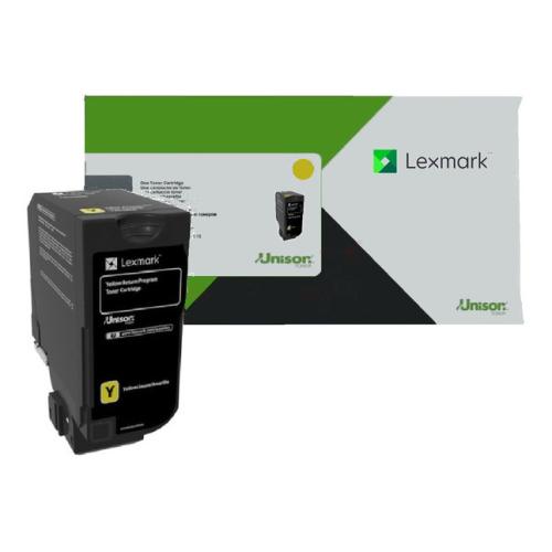 Lexmark cartuccia toner 74C20Y0, 074C20Y0 giallo (Return)