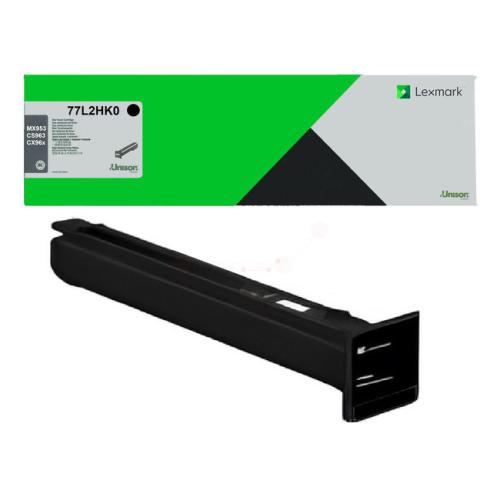 Lexmark cartuccia toner 77L2HK0, 077L2HK0 nero (Return, alta capacità)