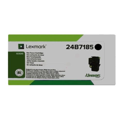 Lexmark cartuccia toner 24B7185, 024B7185 nero