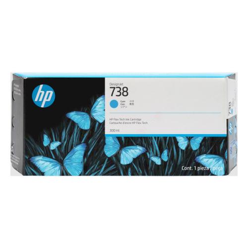 HP cartuccia 676M6A, 738 ciano
