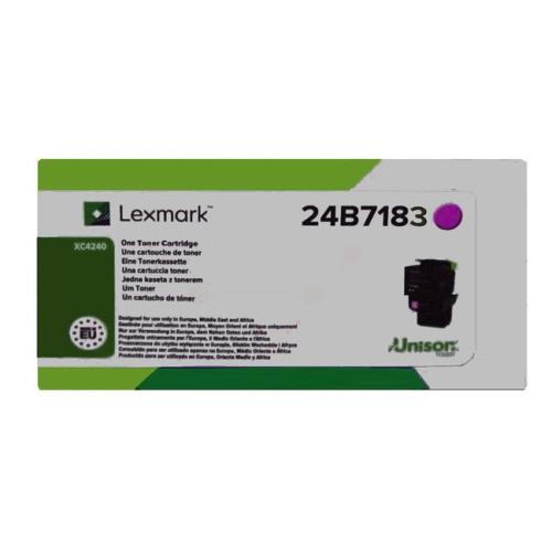 Lexmark cartuccia toner 24B7183, 024B7183 magenta