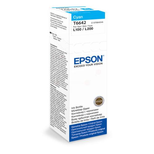 Epson cartuccia C13T66424A, T6642 ciano