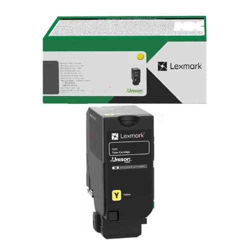 Lexmark cartuccia toner 71C2HY0, 071C2HY0 giallo (Return, alta capacità)