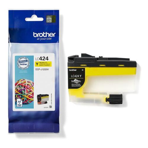 Brother cartuccia LC424Y giallo