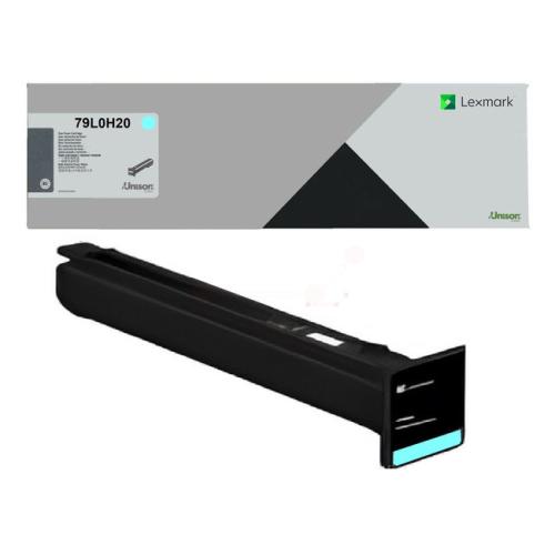 Lexmark cartuccia toner 79L0H20, 079L0H20 ciano (alta capacità)