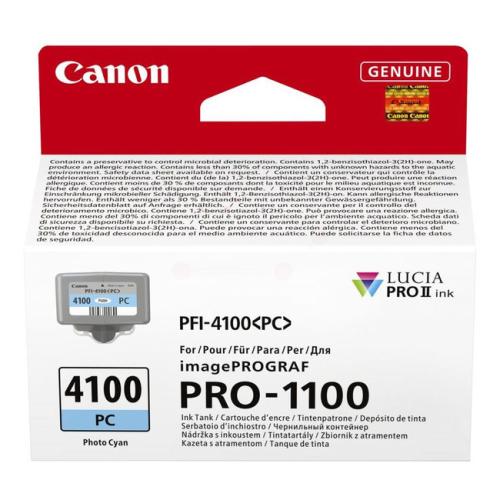 Canon cartuccia 6781C001, PFI4100PC foto ciano