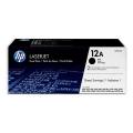 HP cartuccia toner Q2612AD, 12AD nero (Pacco Doppio)