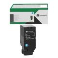 Lexmark cartuccia toner 71C2HC0, 071C2HC0 ciano (Return, alta capacità)
