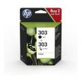 HP cartuccia 3YM92AE, 303 nero / colore (Pacco Doppio, multipack)